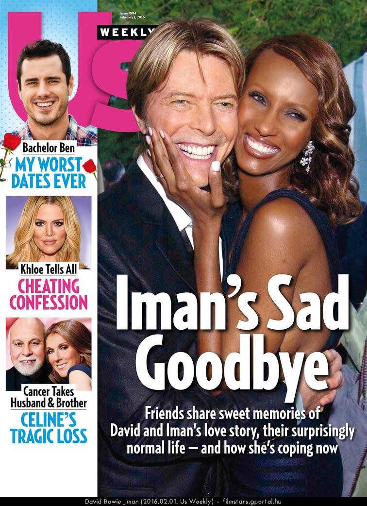 David Bowie & Iman (2016.02.01. Us Weekly)