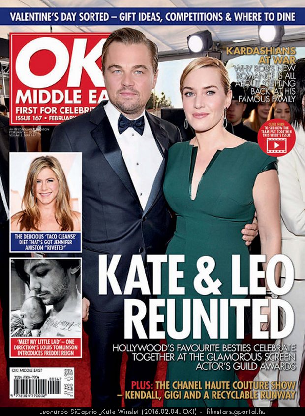 Leonardo DiCaprio & Kate Winslet (2016.02.04. OK!)