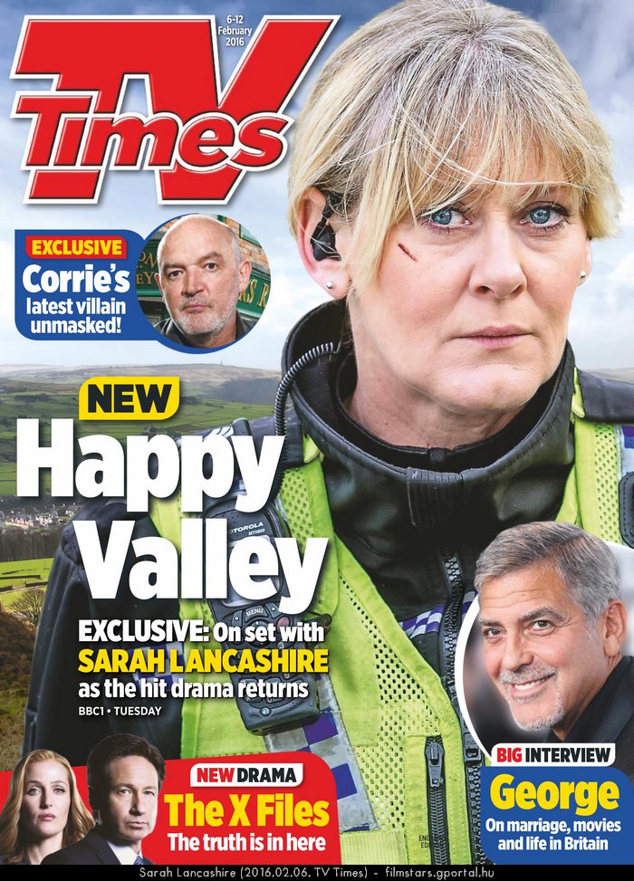 Sarah Lancashire (2016.02.06. TV Times)