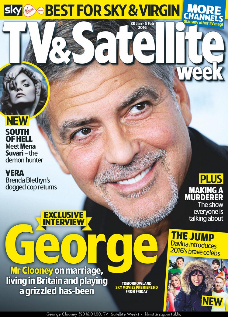 George Clooney (2016.01.30. TV & Satellite Week)