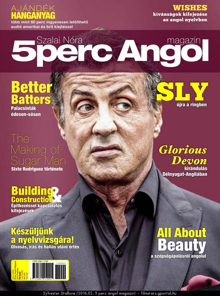 Sylvester Stallone (2016.02. 5 perc angol magazin)