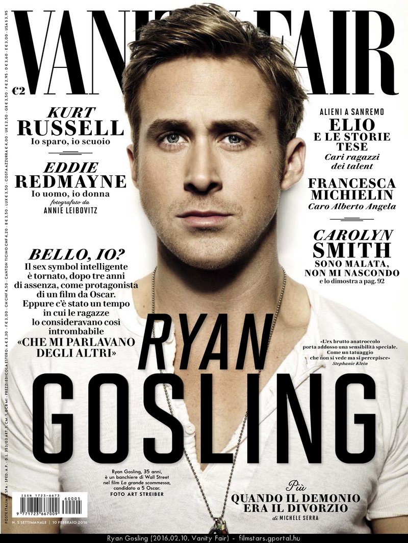 Ryan Gosling (2016.02.10. Vanity Fair)