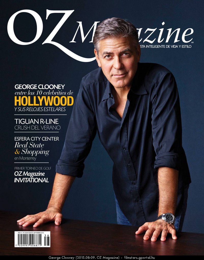 George Clooney (2015.08-09. OZ Magazine)