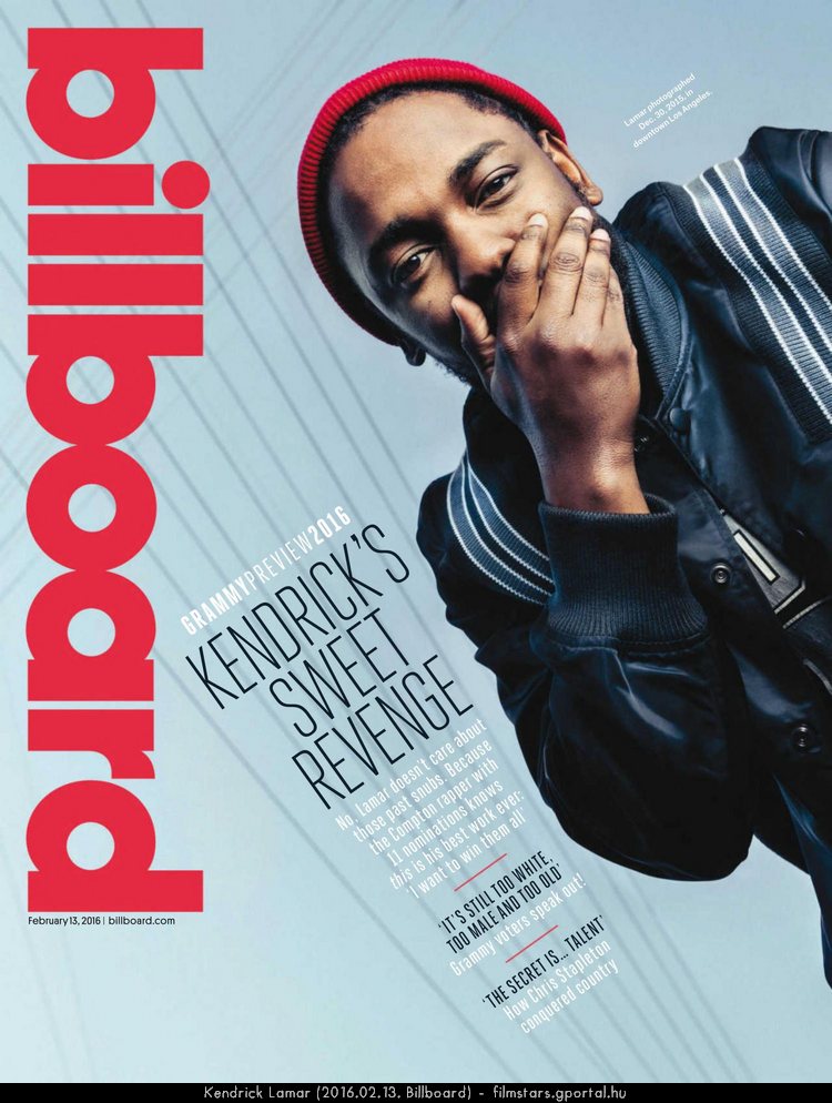 Kendrick Lamar (2016.02.13. Billboard)