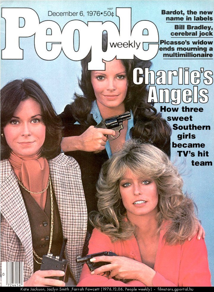 Kate Jackson, Jaclyn Smith & Farrah Fawcett (1976.12.06. People weekly)