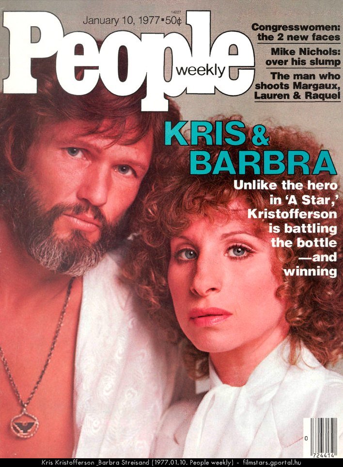 Kris Kristofferson & Barbra Streisand (1977.01.10. People weekly)
