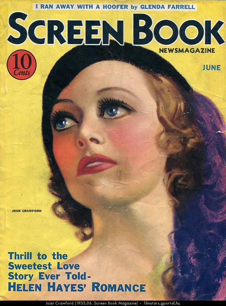 Joan Crawford (1933.06. Screen Book Magazine)
