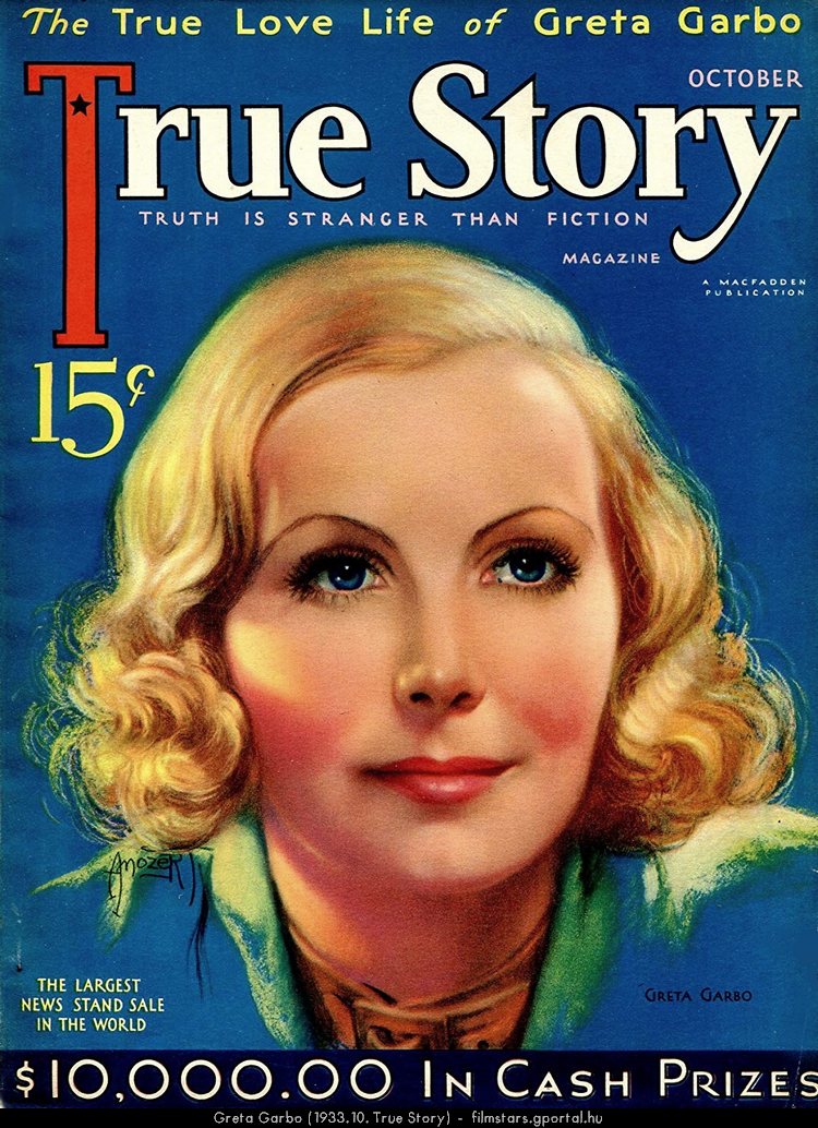 Greta Garbo (1933.10. True Story)