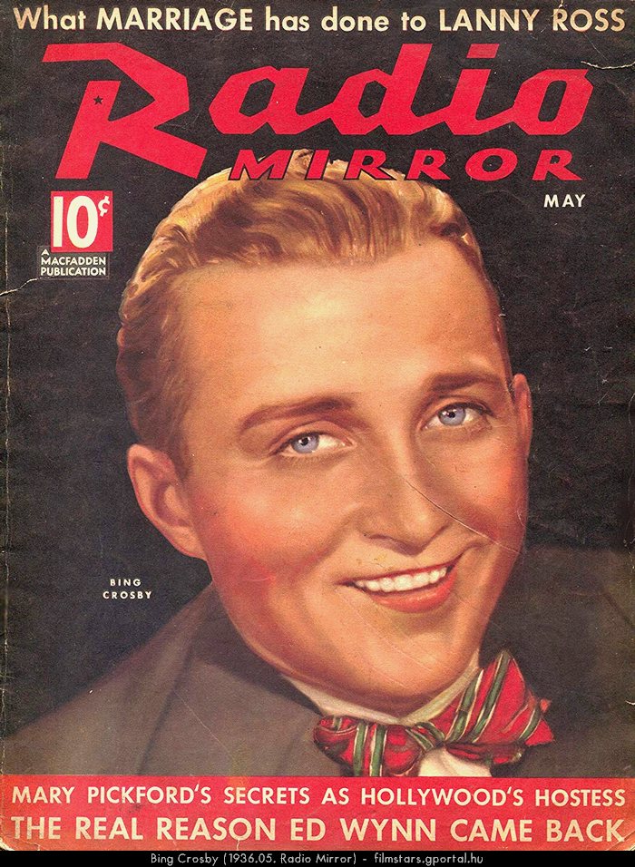 Bing Crosby (1936.05. Radio Mirror)