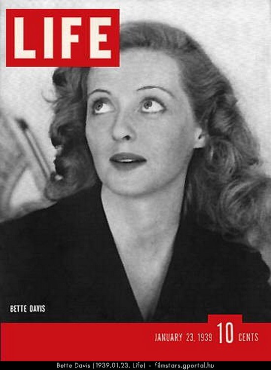 Bette Davis (1939.01.23. Life)
