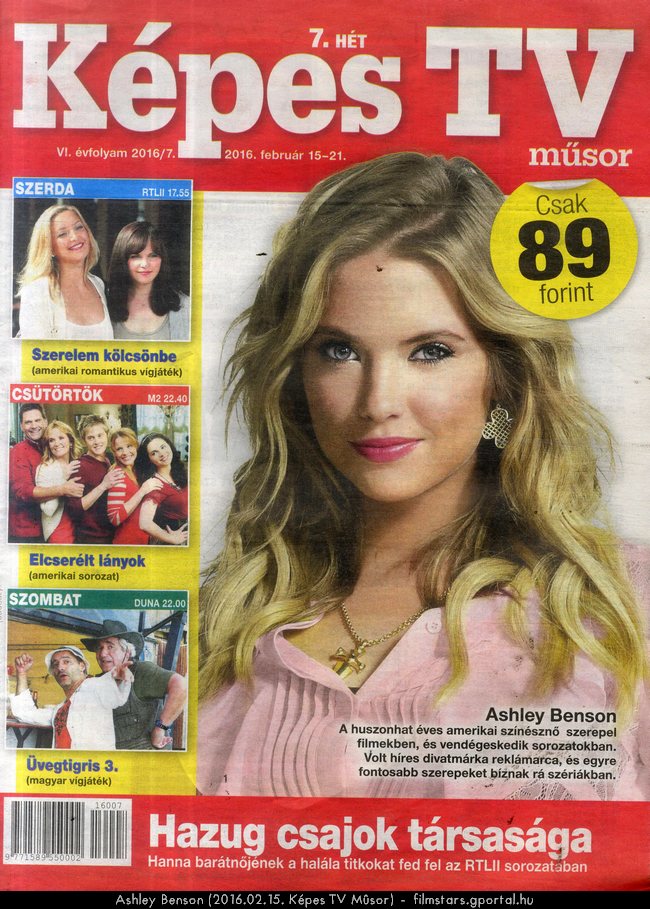 Ashley Benson (2016.02.15. Kpes TV Msor)