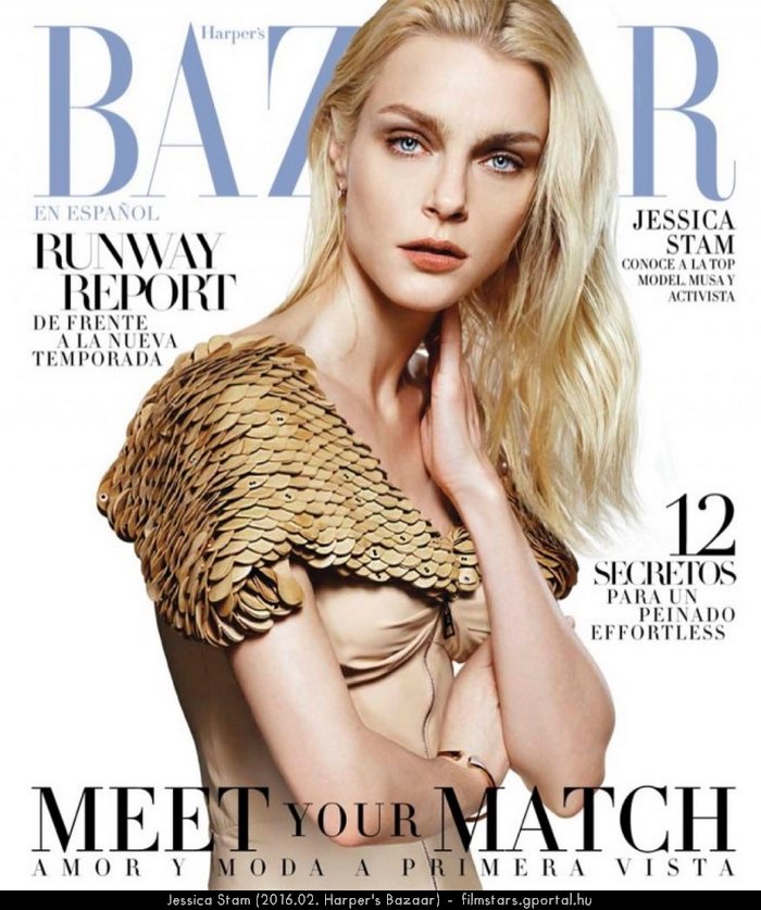 Jessica Stam (2016.02. Harper's Bazaar)