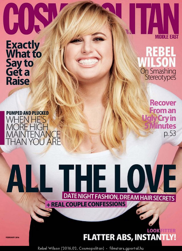 Rebel Wilson (2016.02. Cosmopolitan)