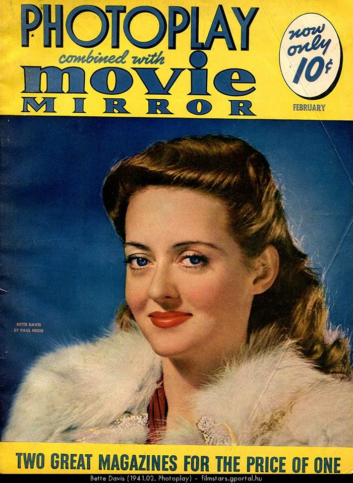 Bette Davis (1941.02. Photoplay)