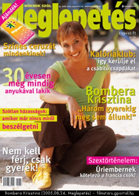 Bombera Krisztina (2005.08.24. Meglepets)