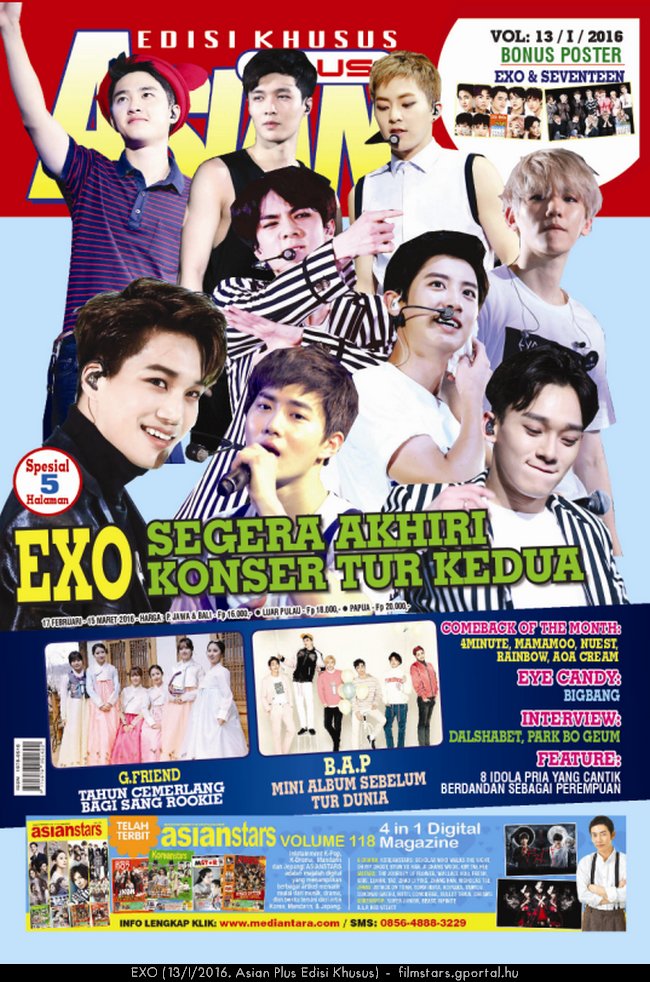 EXO (13/I/2016. Asian Plus Edisi Khusus)