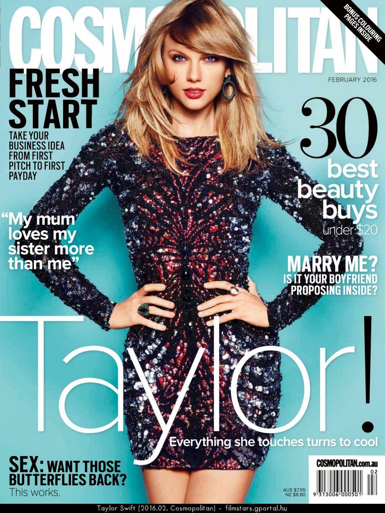 Taylor Swift (2016.02. Cosmopolitan)