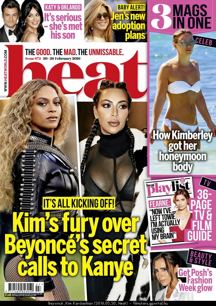 Beyonc & Kim Kardashian (2016.02.20. Heat)