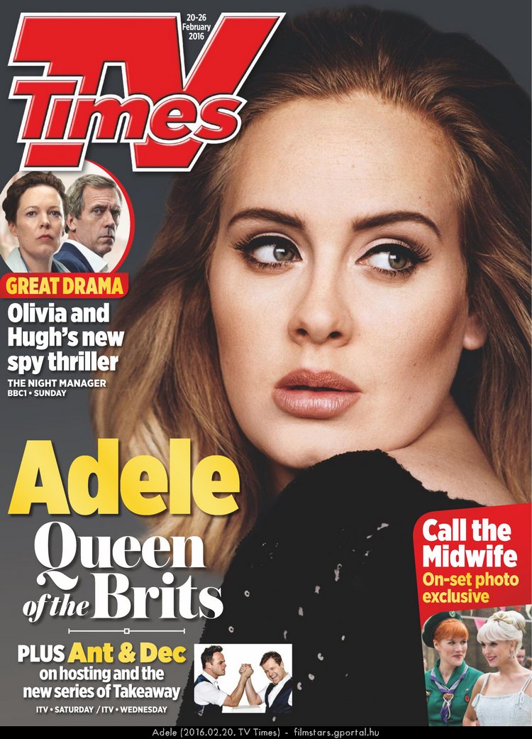 Adele (2016.02.20. TV Times)