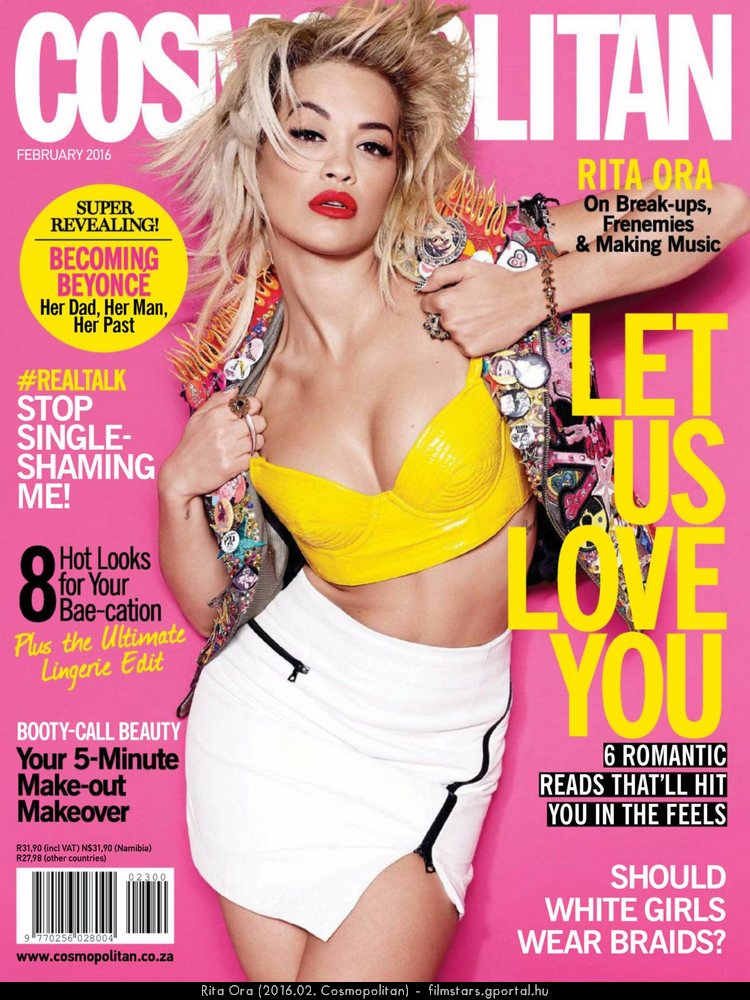 Rita Ora (2016.02. Cosmopolitan)