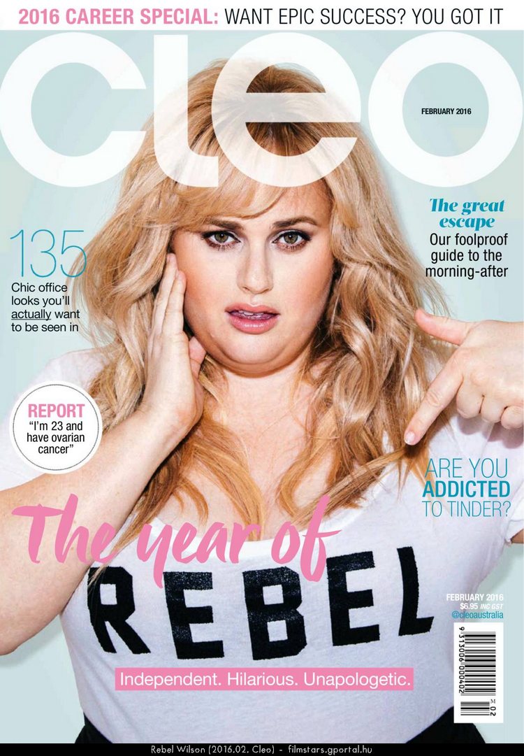 Rebel Wilson (2016.02. Cleo)