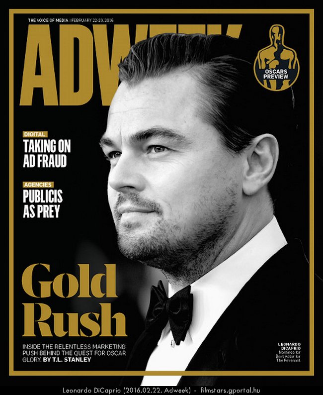Leonardo DiCaprio (2016.02.22. Adweek)