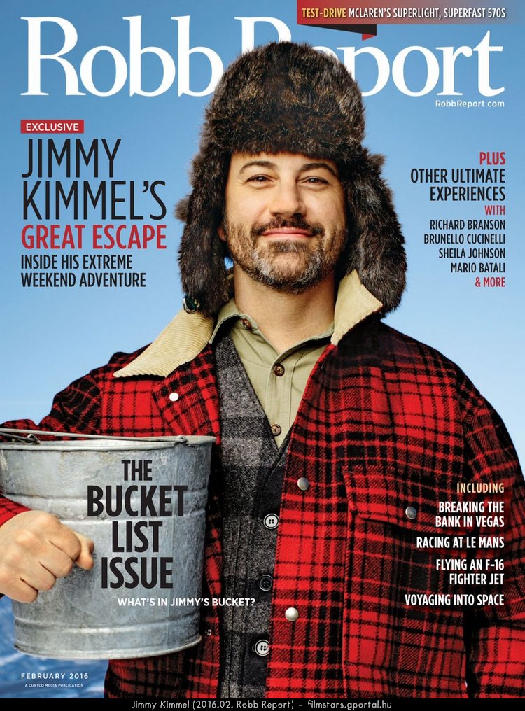 Jimmy Kimmel (2016.02. Robb Report)
