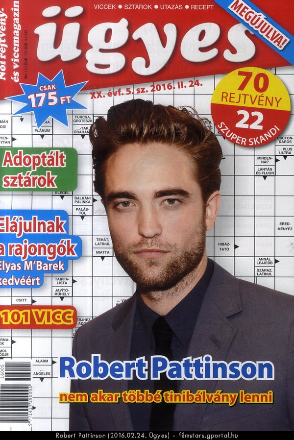 Robert Pattinson (2016.02.24. gyes)