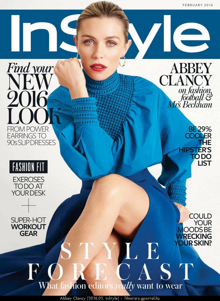 Abbey Clancy (2016.02. InStyle)