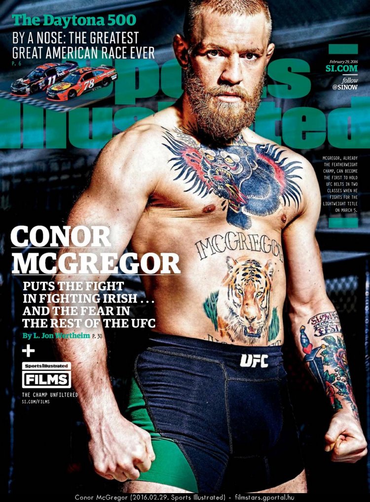 Conor McGregor (2016.02.29. Sports Illustrated)