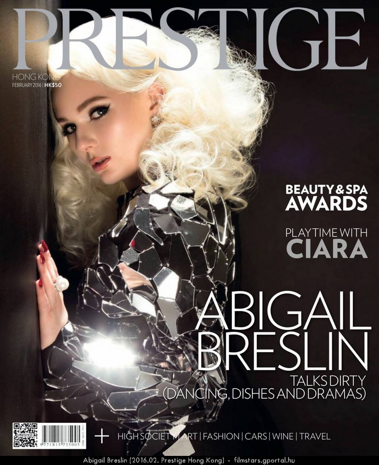 Abigail Breslin (2016.02. Prestige Hong Kong)