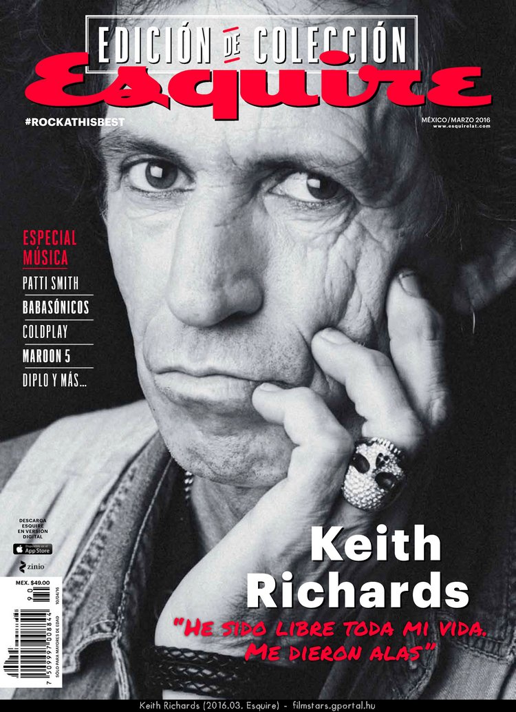 Keith Richards (2016.03. Esquire)