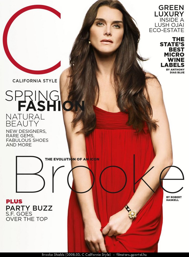 Brooke Shields (2008.03. C California Style)