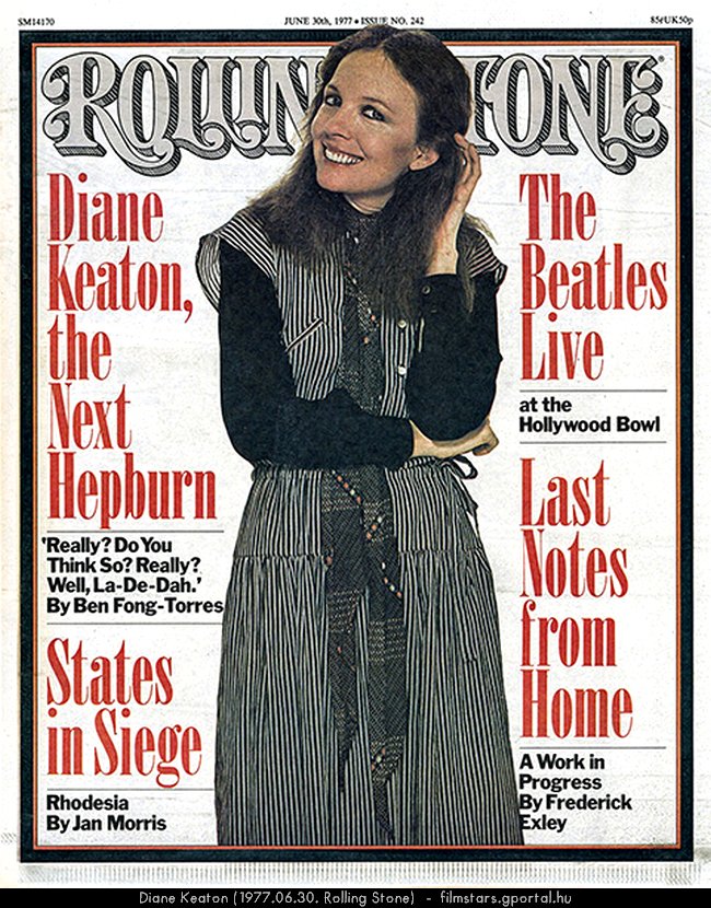 Diane Keaton (1977.06.30. Rolling Stone)