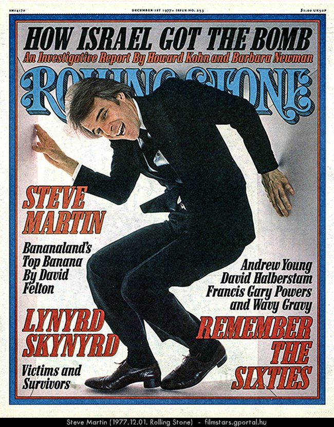 Steve Martin (1977.12.01. Rolling Stone)