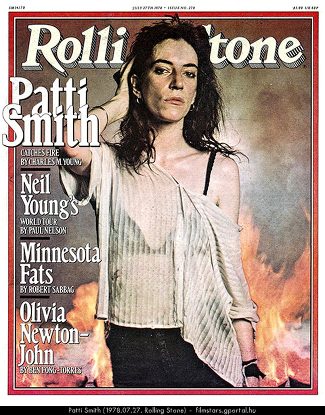Patti Smith (1978.07.27. Rolling Stone)