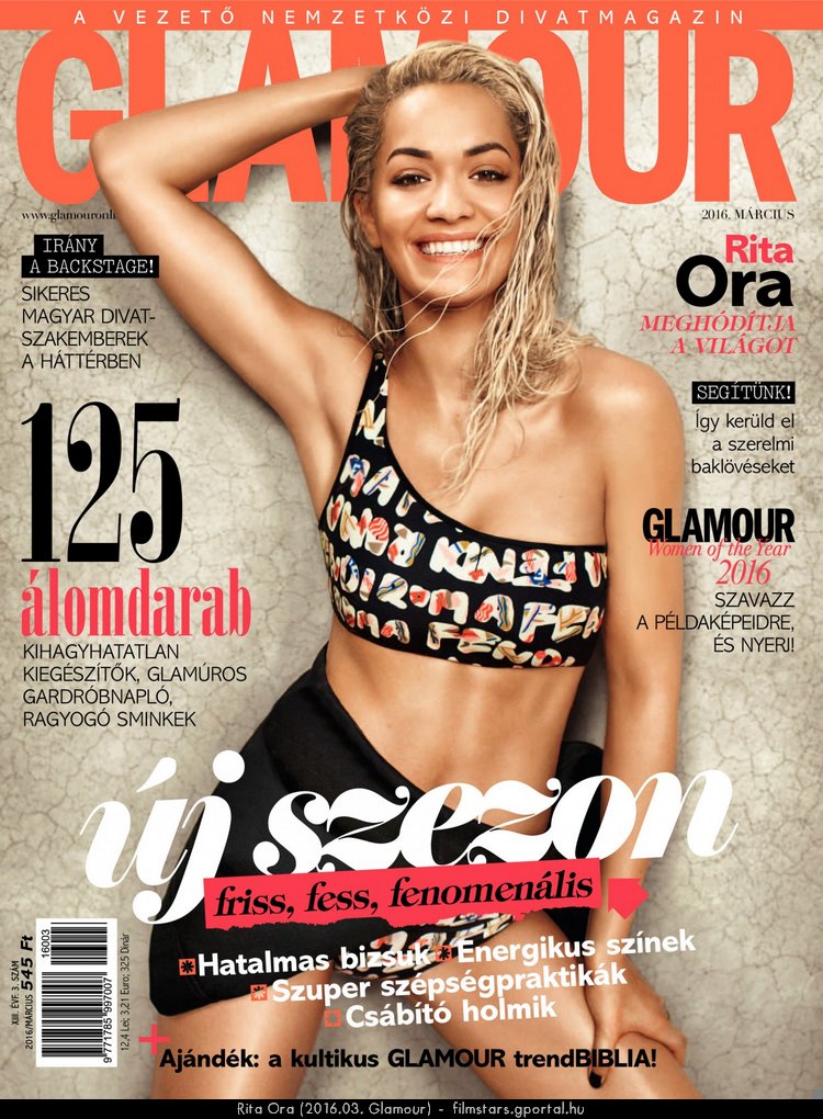 Rita Ora (2016.03. Glamour)