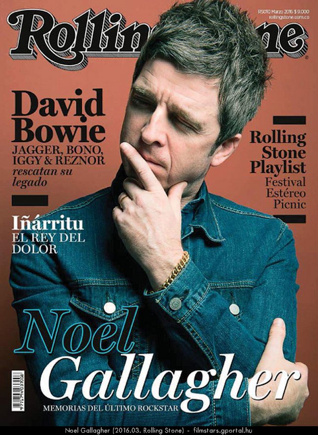 Noel Gallagher (2016.03. Rolling Stone)