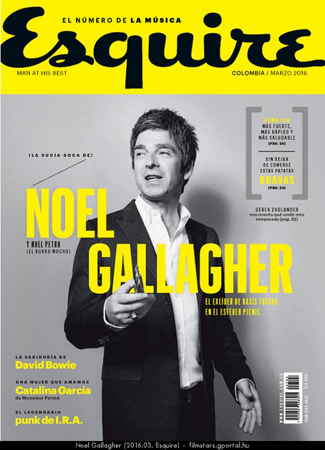 Noel Gallagher (2016.03. Esquire)