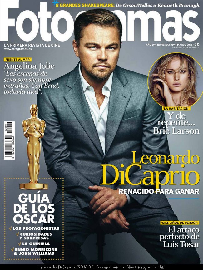 Leonardo DiCaprio (2016.03. Fotogramas)