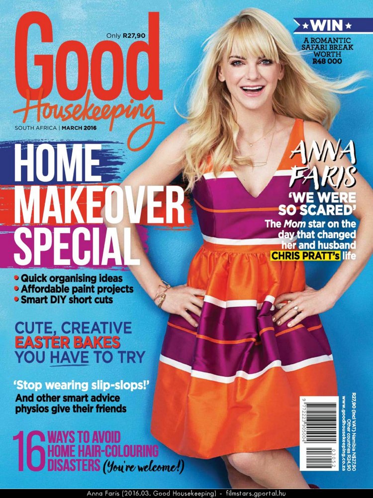 Anna Faris (2016.03. Good Housekeeping)