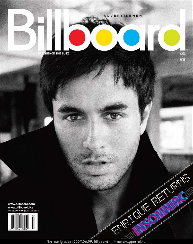 Enrique Iglesias (2007.06.09. Billboard)