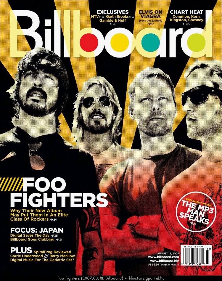 Foo Fighters (2007.08.18. Billboard)