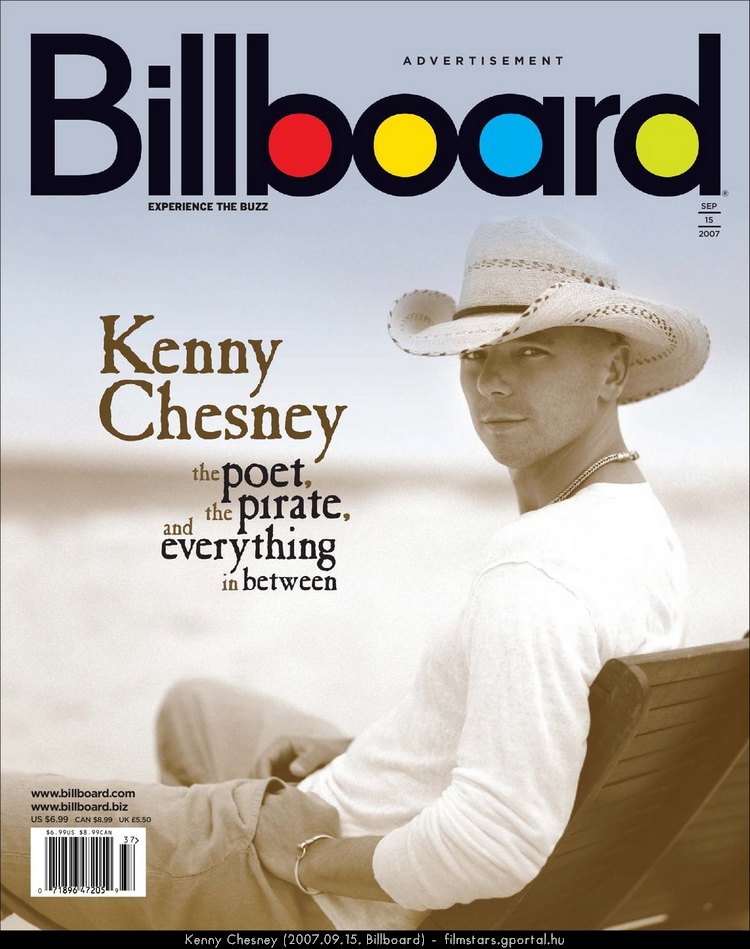 Kenny Chesney (2007.09.15. Billboard)