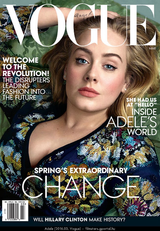 Adele (2016.03. Vogue)