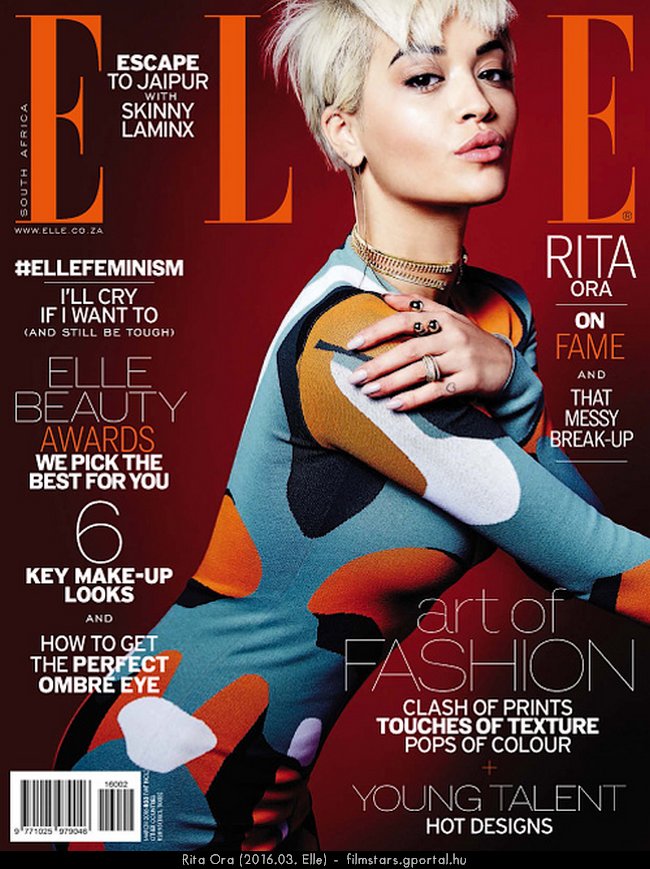 Rita Ora (2016.03. Elle)