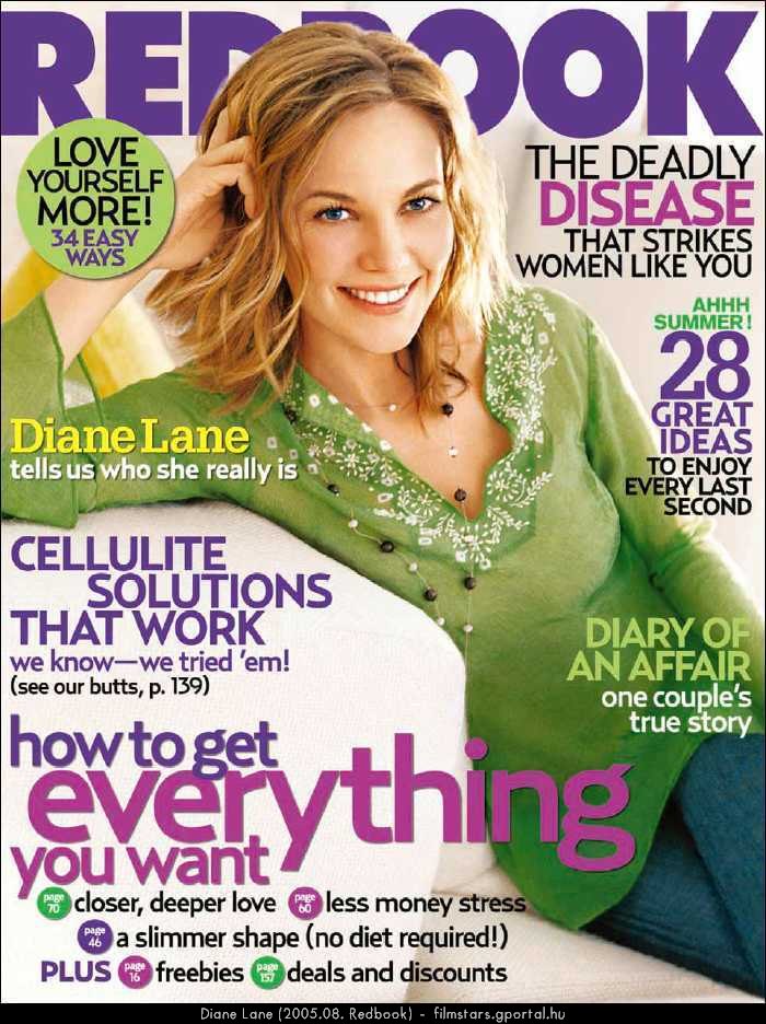 Diane Lane (2005.08. Redbook)