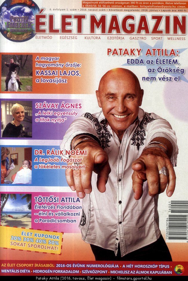 Pataky Attila (2016. tavasz, let magazin)