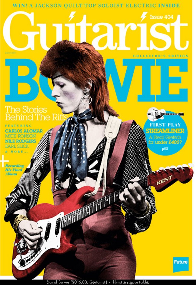 David Bowie (2016.03. Guitarist)