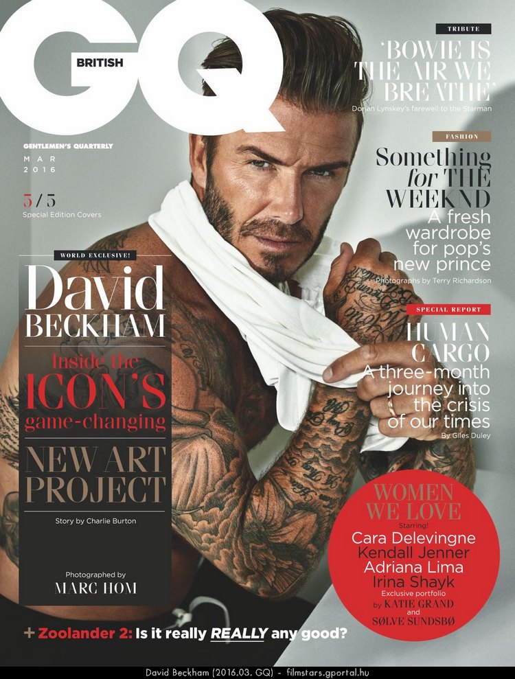 David Beckham (2016.03. GQ)
